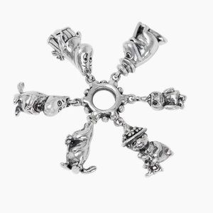 Sterling Silver Moomin Family Charm